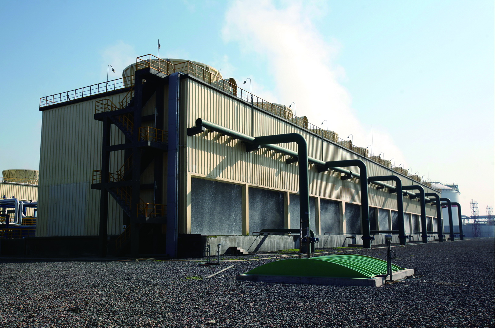 鎮(zhèn)海煉化100萬噸每年乙烯第四循環(huán)水場